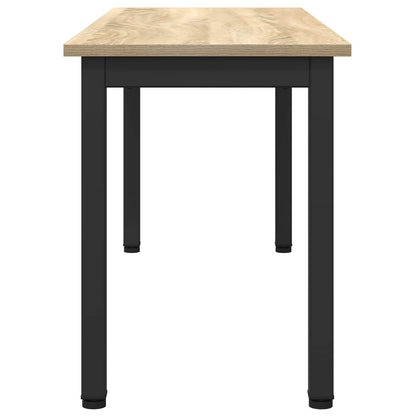 vidaXL Bench Sonoma Oak 110 x 35 x 45 cm Engineered Wood