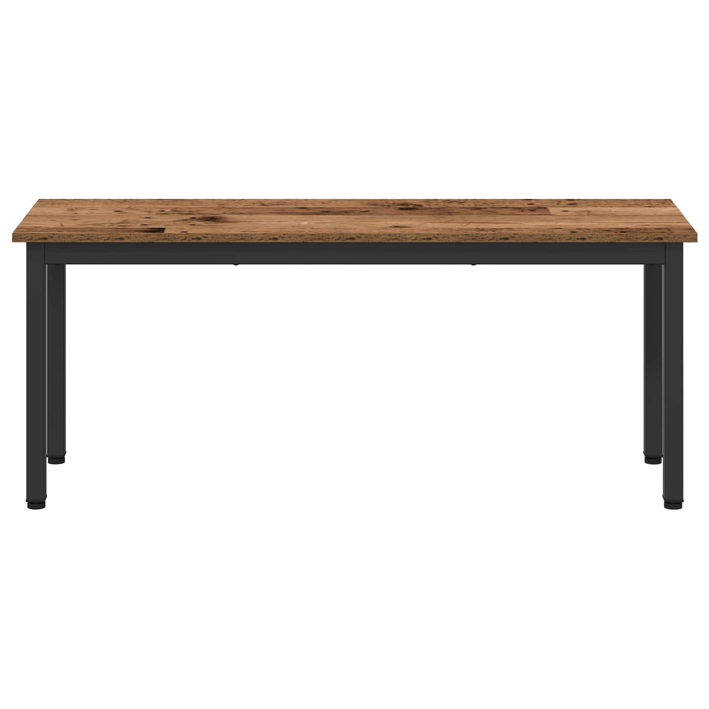 vidaXL Bench Old Wood 110 x 35 x 45 cm Engineered Wood