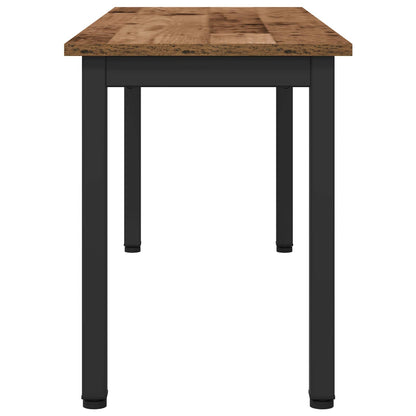 vidaXL Bench Old Wood 110 x 35 x 45 cm Engineered Wood