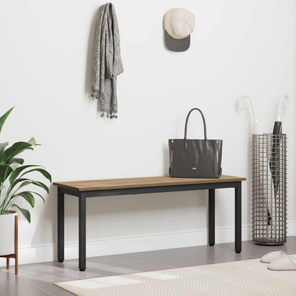 vidaXL Bench Artisan Oak 110 x 35 x 45 cm Engineered Wood