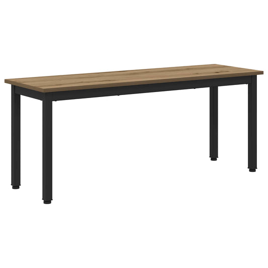 vidaXL Bench Artisian Oak 110 x 35 x 45 cm Engineered Wood