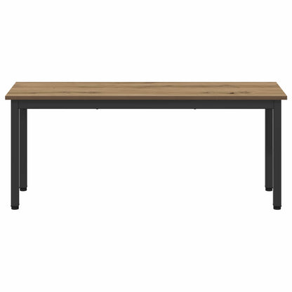 vidaXL Bench Artisian Oak 110 x 35 x 45 cm Engineered Wood