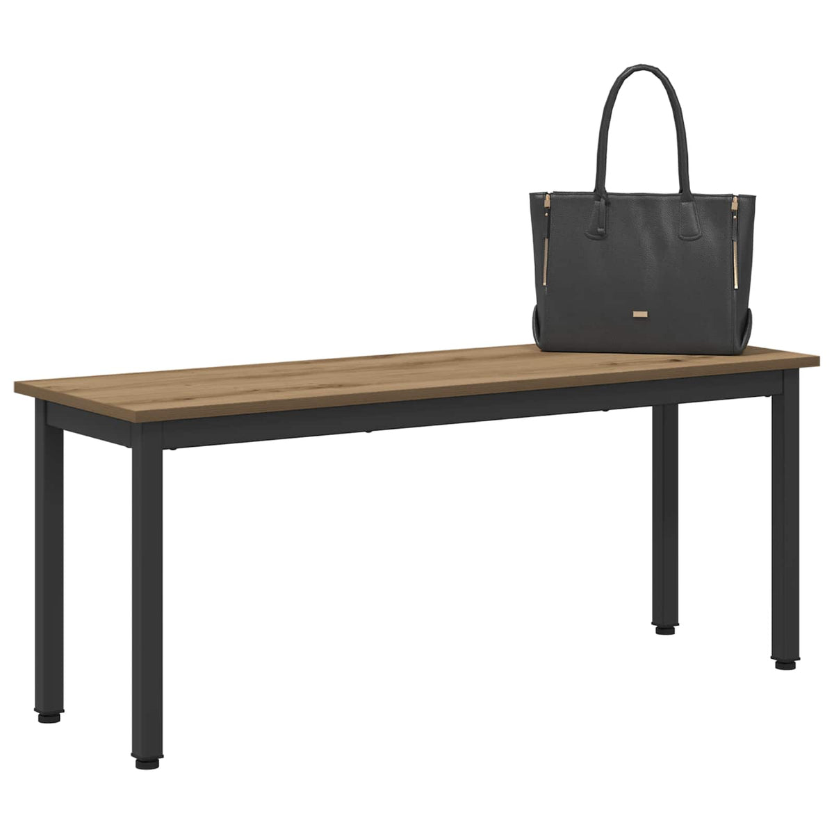 vidaXL Bench Artisan Oak 110 x 35 x 45 cm Engineered Wood