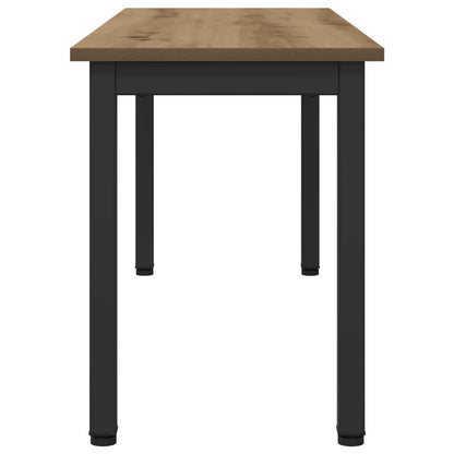vidaXL Bench Artisan Oak 110 x 35 x 45 cm Engineered Wood
