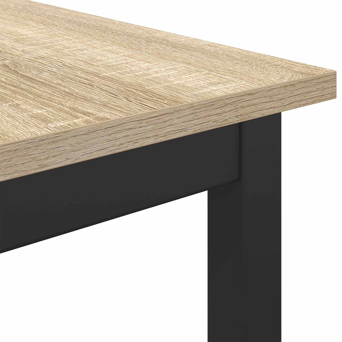 vidaXL Bench Sonoma Oak 160 x 35 x 45 cm Engineered Wood