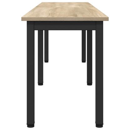 vidaXL Bench Sonoma 160 x 35 x 45 cm Engineered Wood