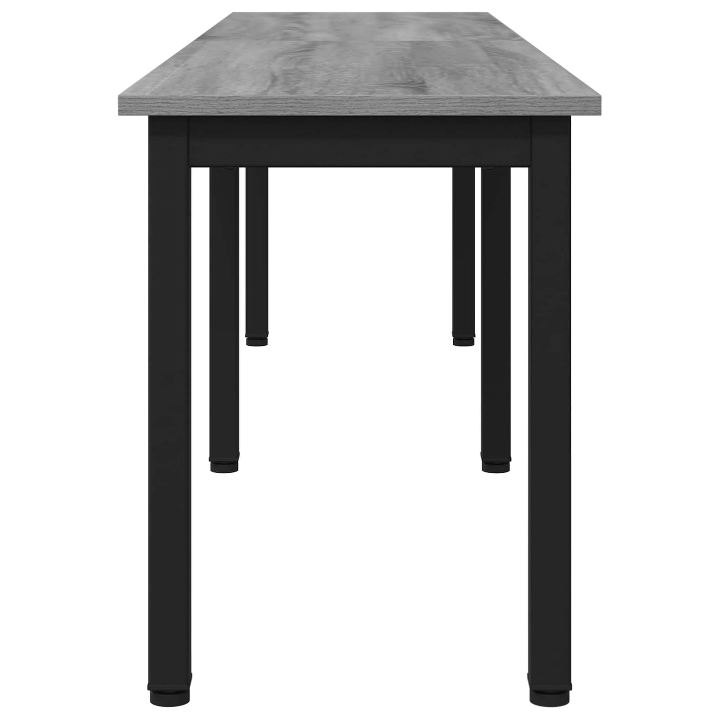 vidaXL Bench Grey Sonoma 160 x 35 x 45 cm Engineered Wood