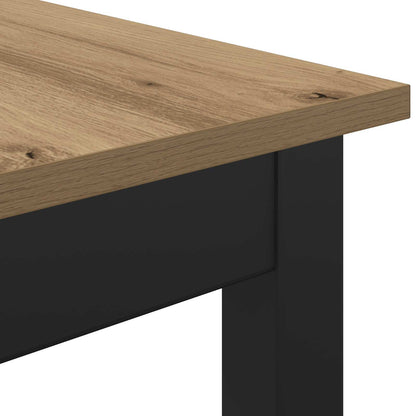 vidaXL Bench Artisan Oak 160 x 35 x 45 cm Engineered Wood