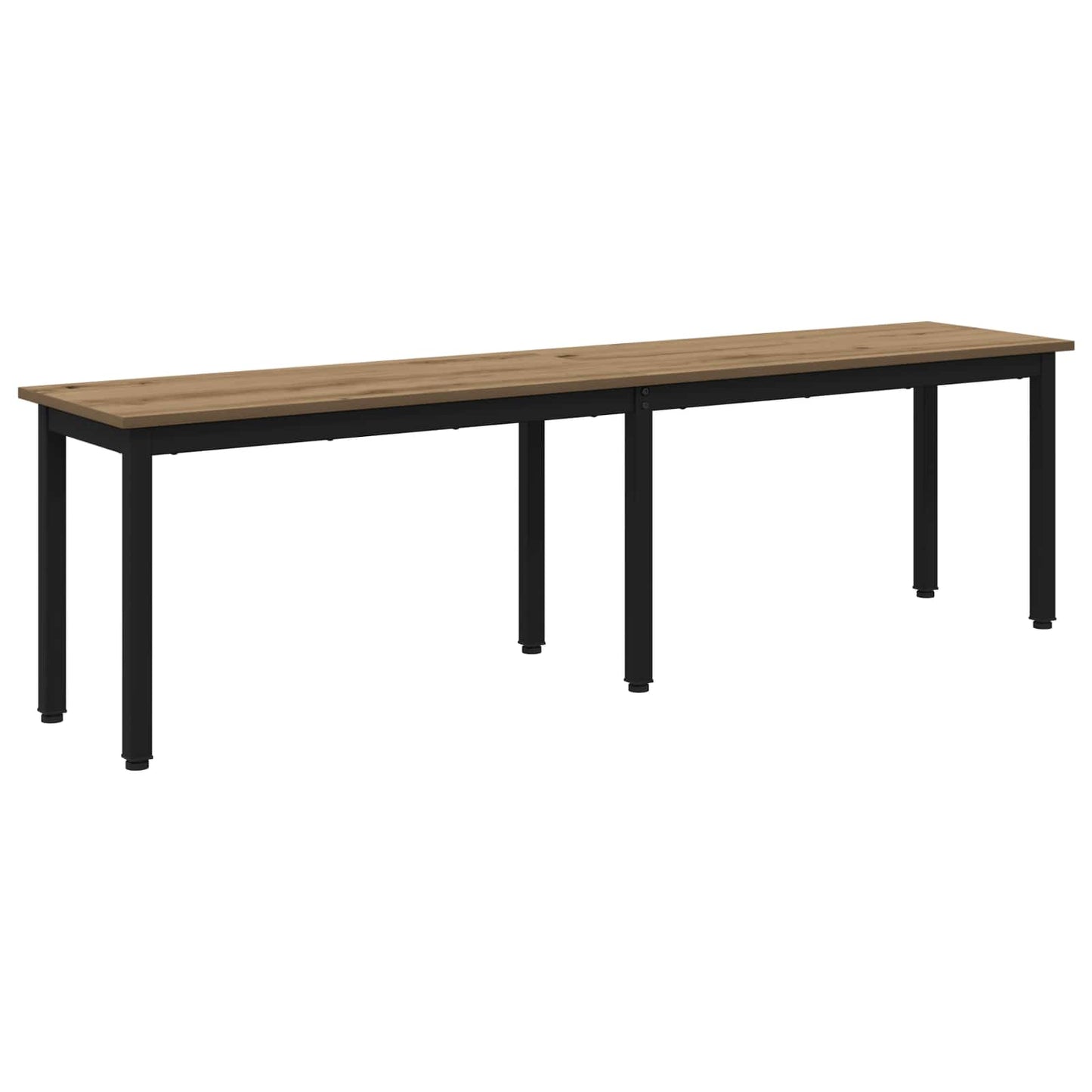 vidaXL Bench Artisian Oak 160 x 35 x 45 cm Engineered Wood