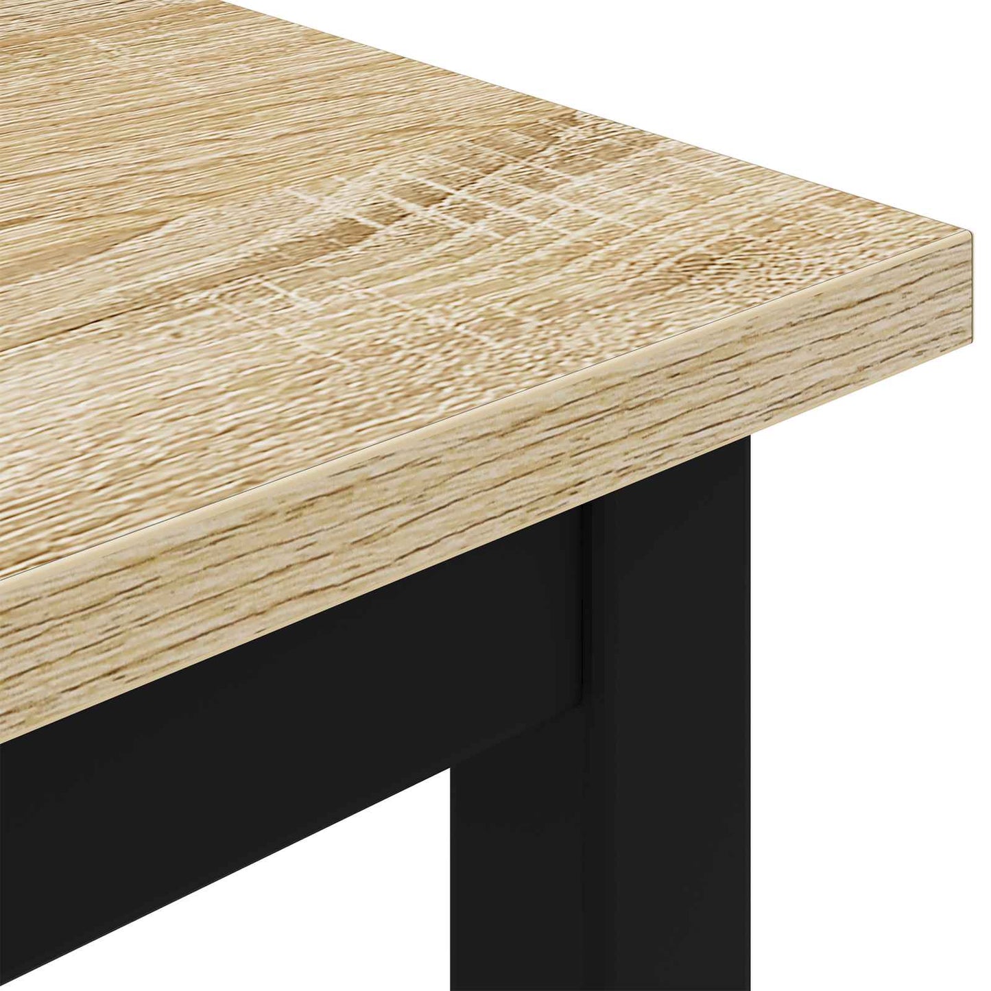 vidaXL Bench Sonoma 200 x 35 x 45 cm Engineered Wood