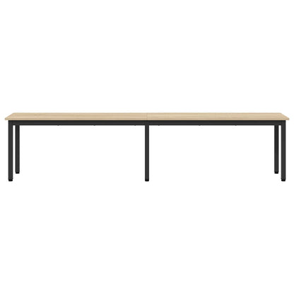 vidaXL Bench Sonoma 200 x 35 x 45 cm Engineered Wood