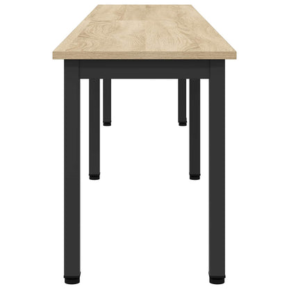 vidaXL Bench Sonoma 200 x 35 x 45 cm Engineered Wood