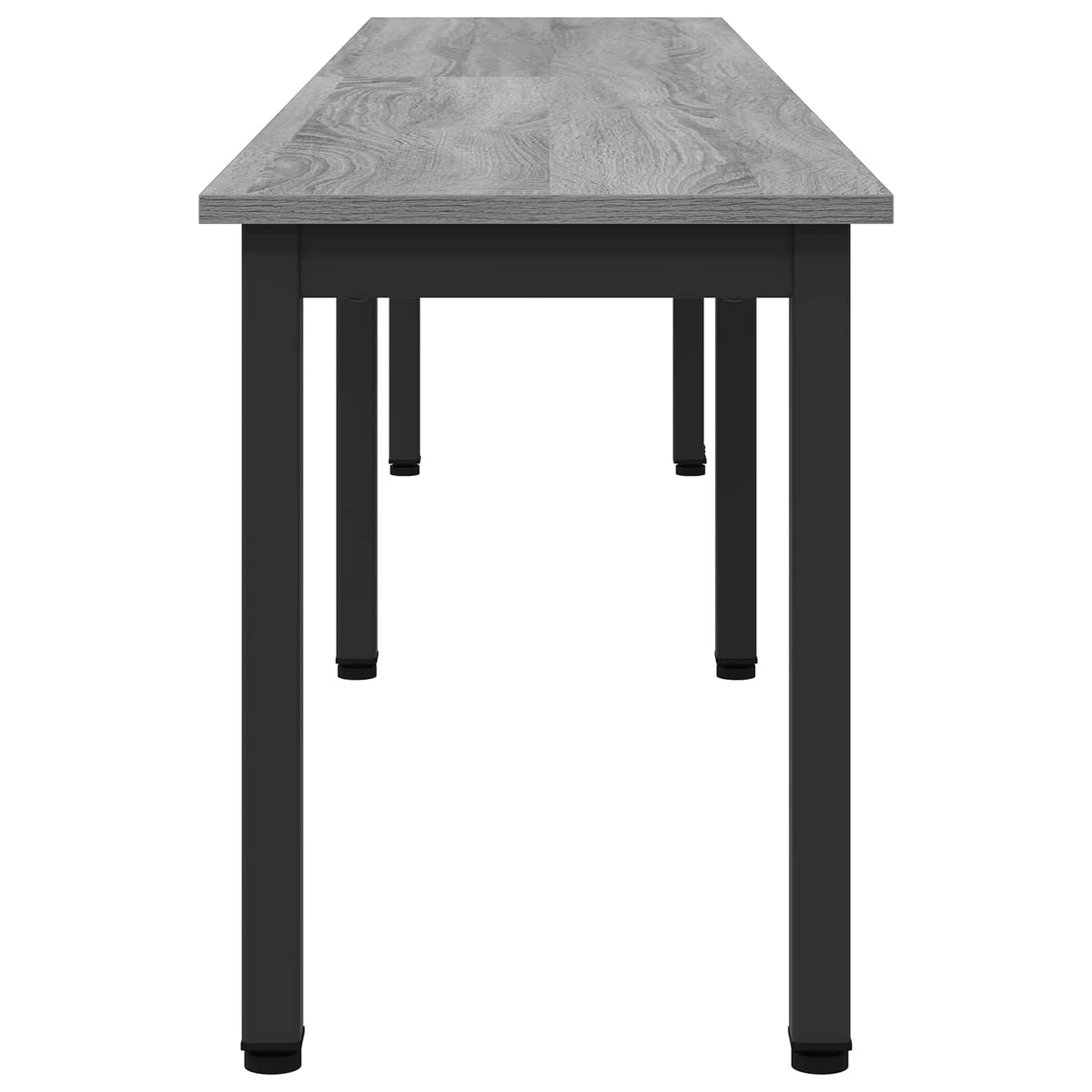 vidaXL Bench Grey Sonoma 200 x 35 x 45 cm Engineered Wood