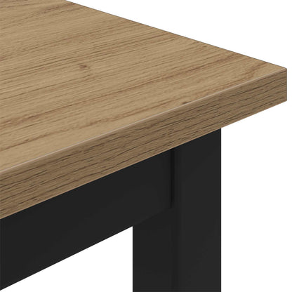 vidaXL Bench Artisan Oak 200 x 35 x 45 cm Engineered Wood