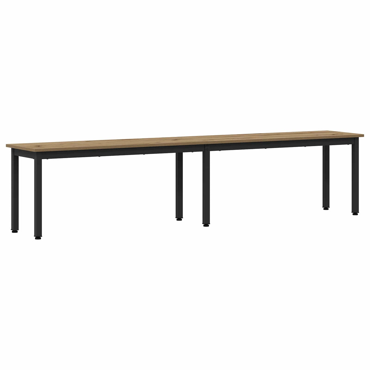 vidaXL Bench Artisan Oak 200 x 35 x 45 cm Engineered Wood
