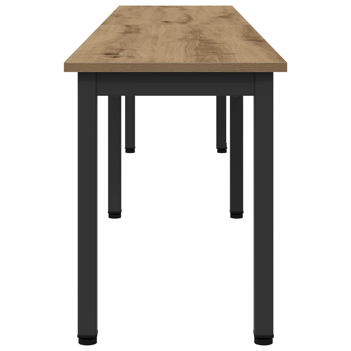 vidaXL Bench Artisan Oak 200 x 35 x 45 cm Engineered Wood