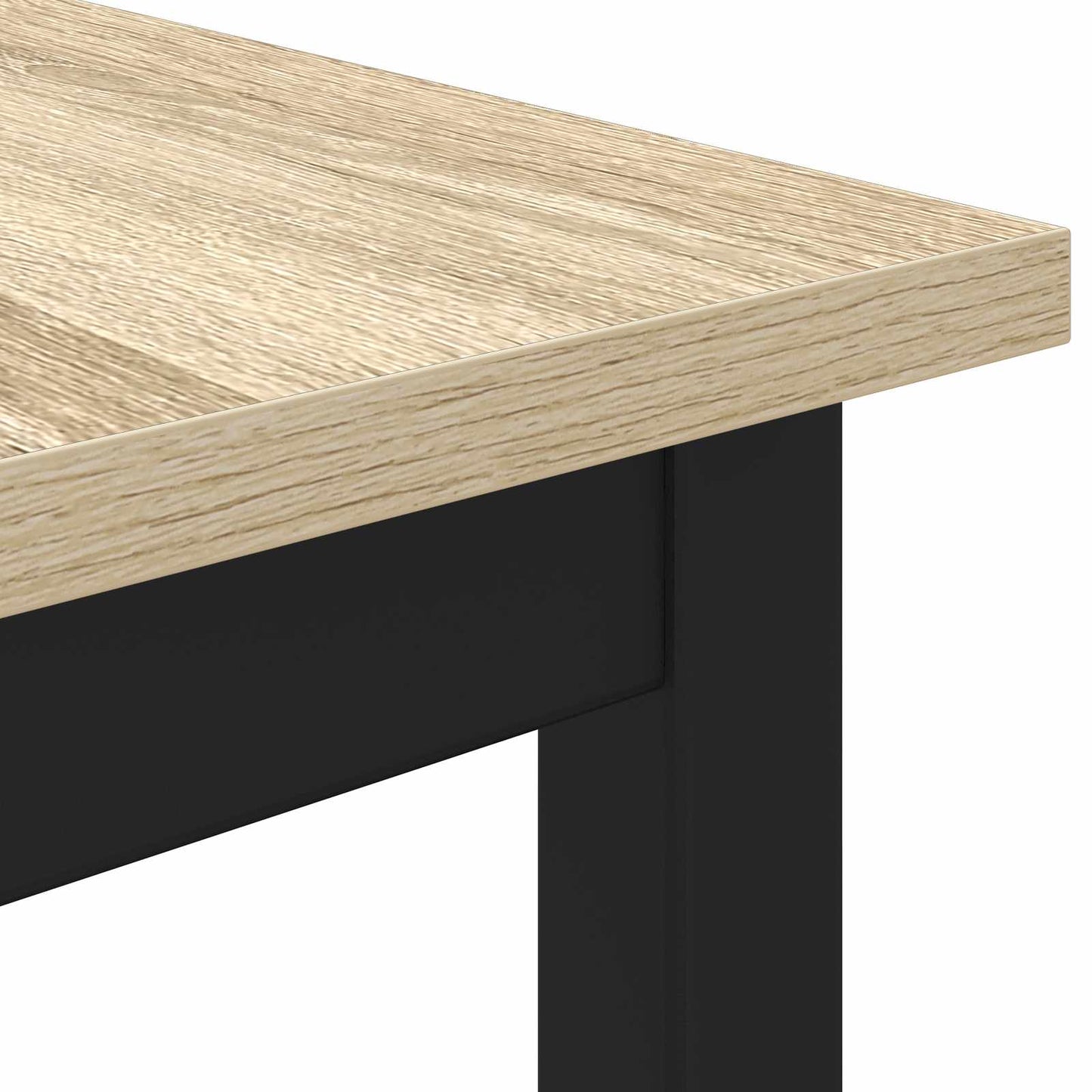 vidaXL Dining Tables 60 x 60 x 75 cm Engineered Wood Sonoma Oak Square