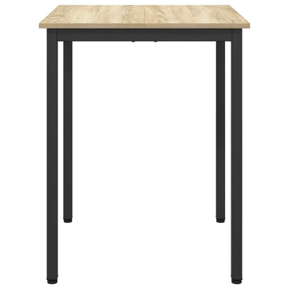 vidaXL Dining Tables 60 x 60 x 75 cm Engineered Wood Sonoma Oak Square