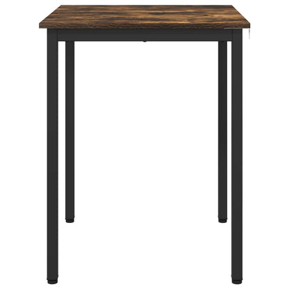 vidaXL Dining Tables 60 x 60 x 75 cm Engineered Wood Smoked Oak Square