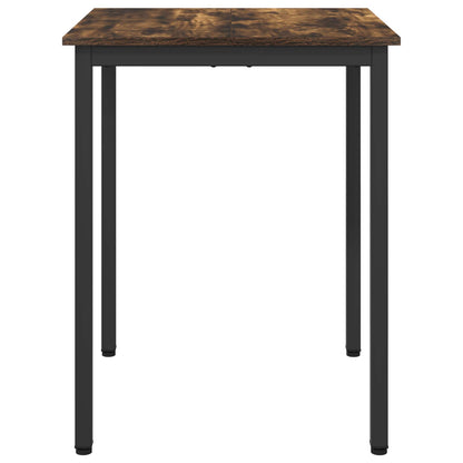 vidaXL Dining Tables 60 x 60 x 75 cm Engineered Wood Smoked Oak Square