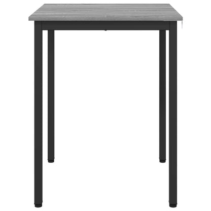 vidaXL Dining Tables 60 x 60 x 75 cm Engineered Wood Grey Sonoma