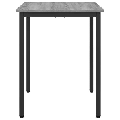 vidaXL Dining Tables 60 x 60 x 75 cm Engineered Wood Grey Sonoma
