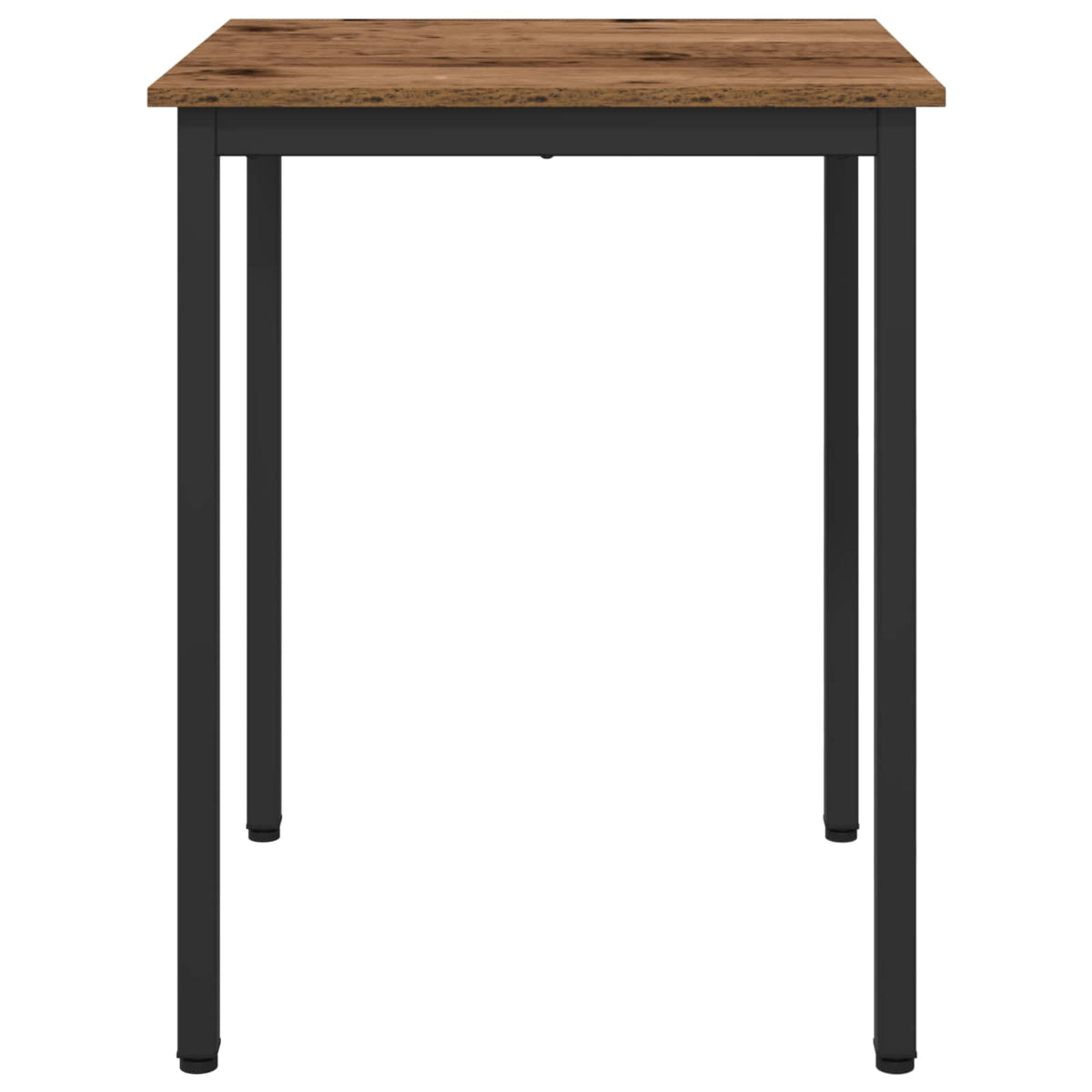 vidaXL Dining Tables 60 x 60 x 75 cm Engineered Wood Old Wood Square
