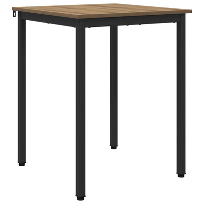 vidaXL Dining Tables 60 x 60 x 75 cm Engineered Wood Artisan Oak