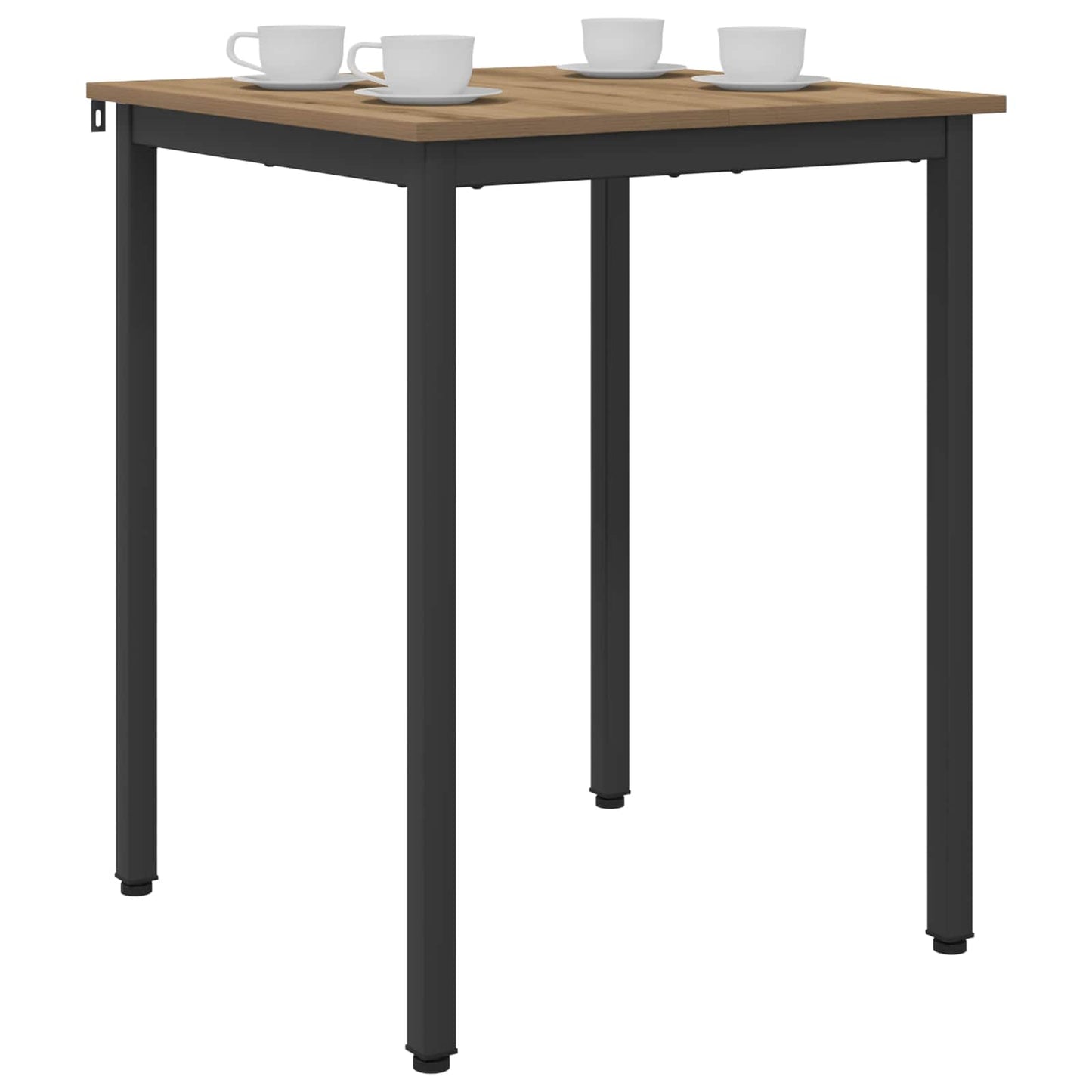 vidaXL Dining Tables 60 x 60 x 75 cm Engineered Wood Artisan Oak