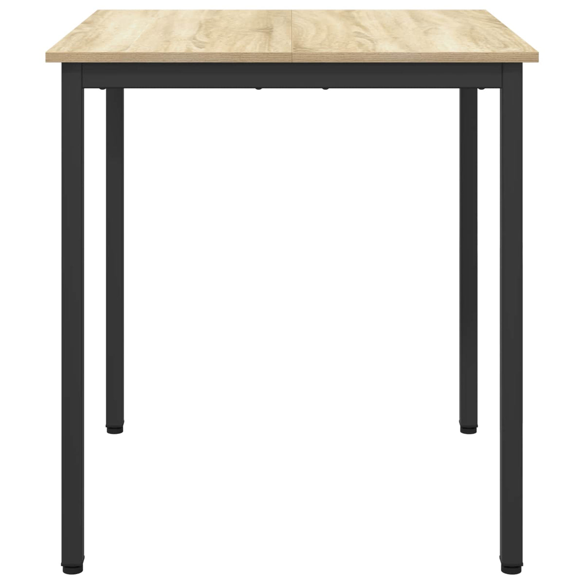 vidaXL Dining Tables 70 x 70 x 75 cm Engineered Wood Sonoma Oak Square