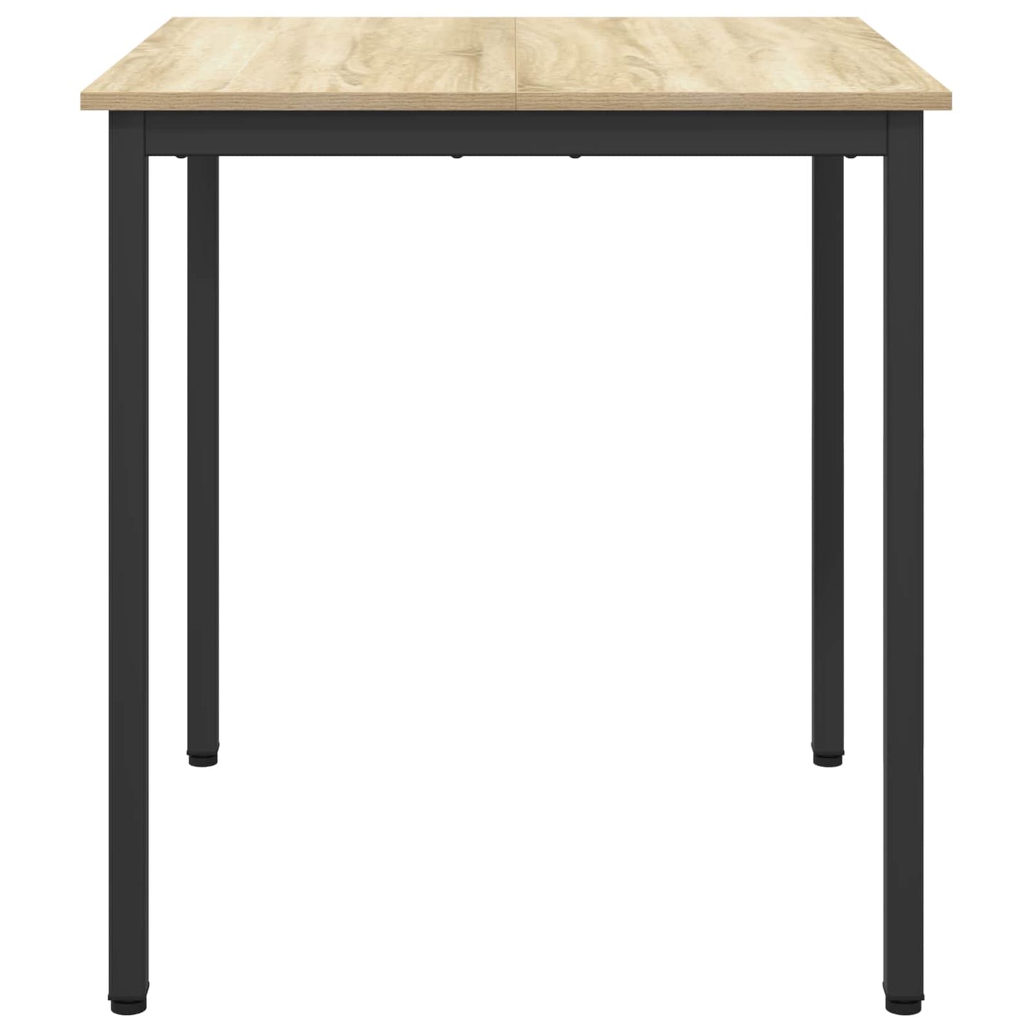 vidaXL Dining Tables 70 x 70 x 75 cm Engineered Wood Sonoma Oak Square