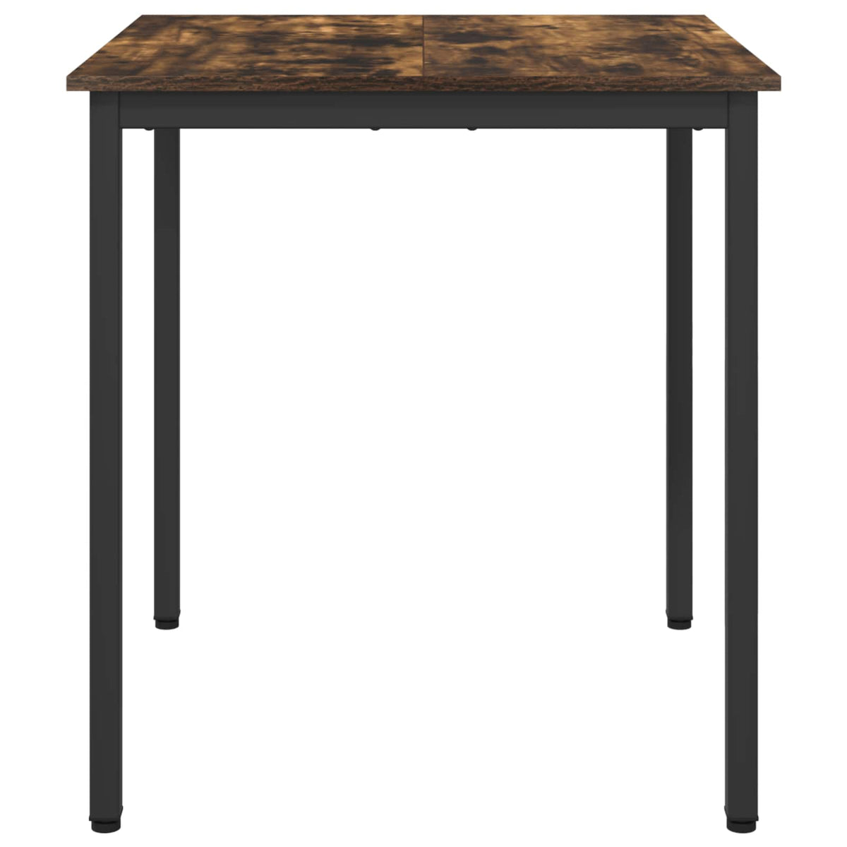 vidaXL Dining Tables 70 x 70 x 75 cm Engineered Wood Smoked Oak Square