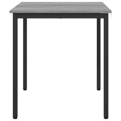 vidaXL Dining Tables 70 x 70 x 75 cm Engineered Wood Grey Sonoma