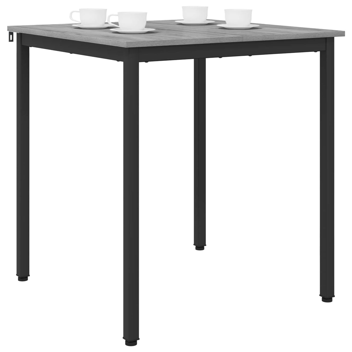 vidaXL Dining Tables 70 x 70 x 75 cm Engineered Wood Grey Sonoma