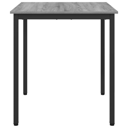 vidaXL Dining Tables 70 x 70 x 75 cm Engineered Wood Grey Sonoma