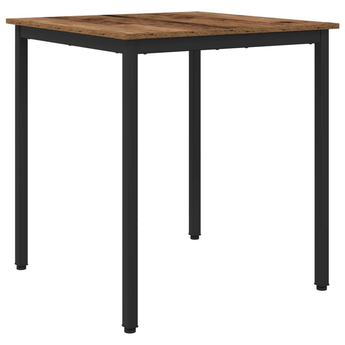 vidaXL Dining Tables 70 x 70 x 75 cm Engineered Wood Old Wood Square