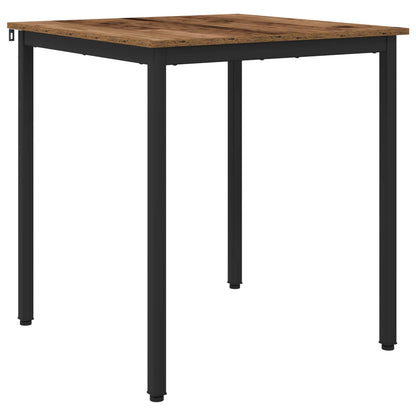 vidaXL Dining Tables 70 x 70 x 75 cm Engineered Wood Oak Wood Square