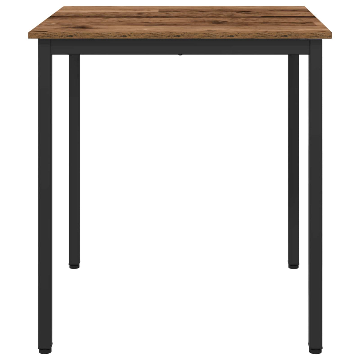 vidaXL Dining Tables 70 x 70 x 75 cm Engineered Wood Old Wood Square