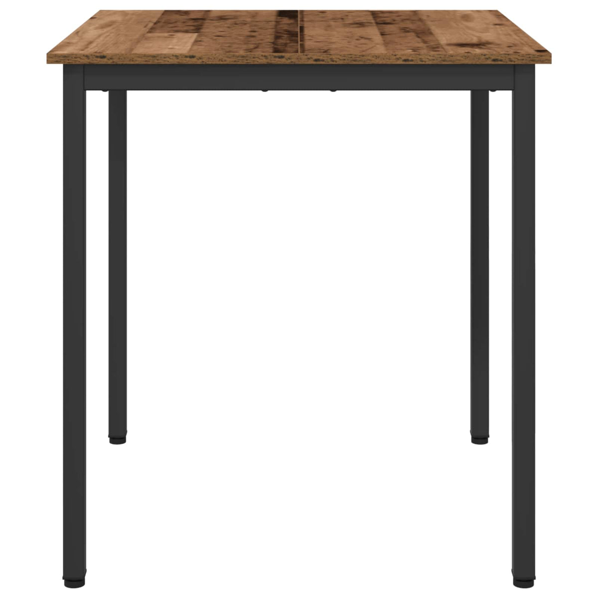 vidaXL Dining Tables 70 x 70 x 75 cm Engineered Wood Old Wood Square