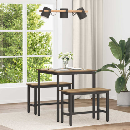 vidaXL Dining Tables 70 x 70 x 75 cm Engineered Wood Artisan Oak