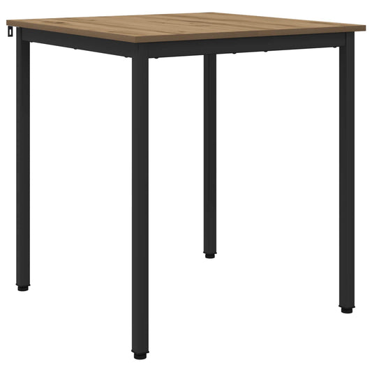 vidaXL Dining Tables 70 x 70 x 75 cm Engineered Wood Artisan Oak