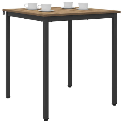 vidaXL Dining Tables 70 x 70 x 75 cm Engineered Wood Artisan Oak