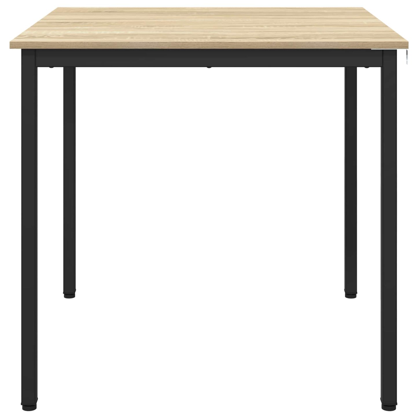 vidaXL Dining Tables 80 x 80 x 75 cm Engineered Wood Sonoma Oak Square