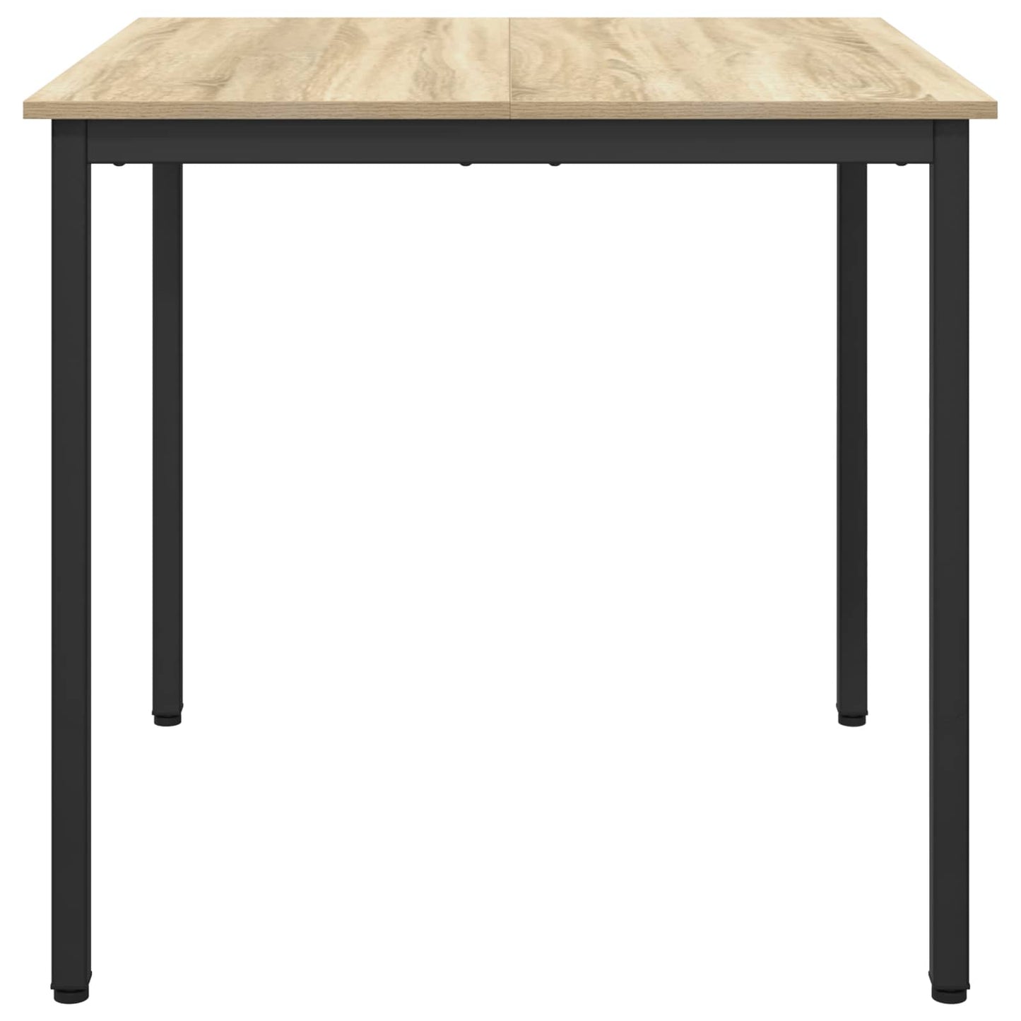 vidaXL Dining Tables 80 x 80 x 75 cm Engineered Wood Sonoma Oak Square