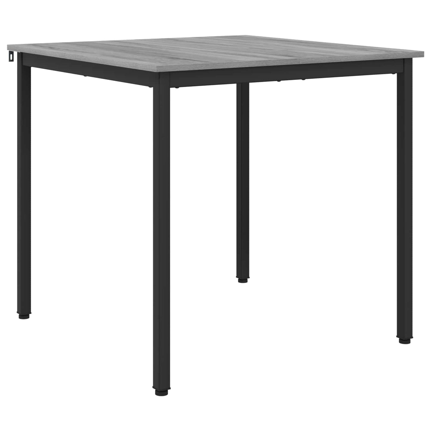 vidaXL Dining Tables 80 x 80 x 75 cm Engineered Wood Grey Sonoma