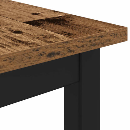 vidaXL Dining Tables 80 x 80 x 75 cm Engineered Wood Oak Wood Square