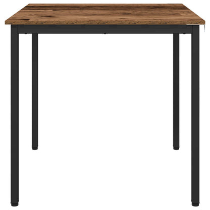 vidaXL Dining Tables 80 x 80 x 75 cm Engineered Wood Oak Wood Square