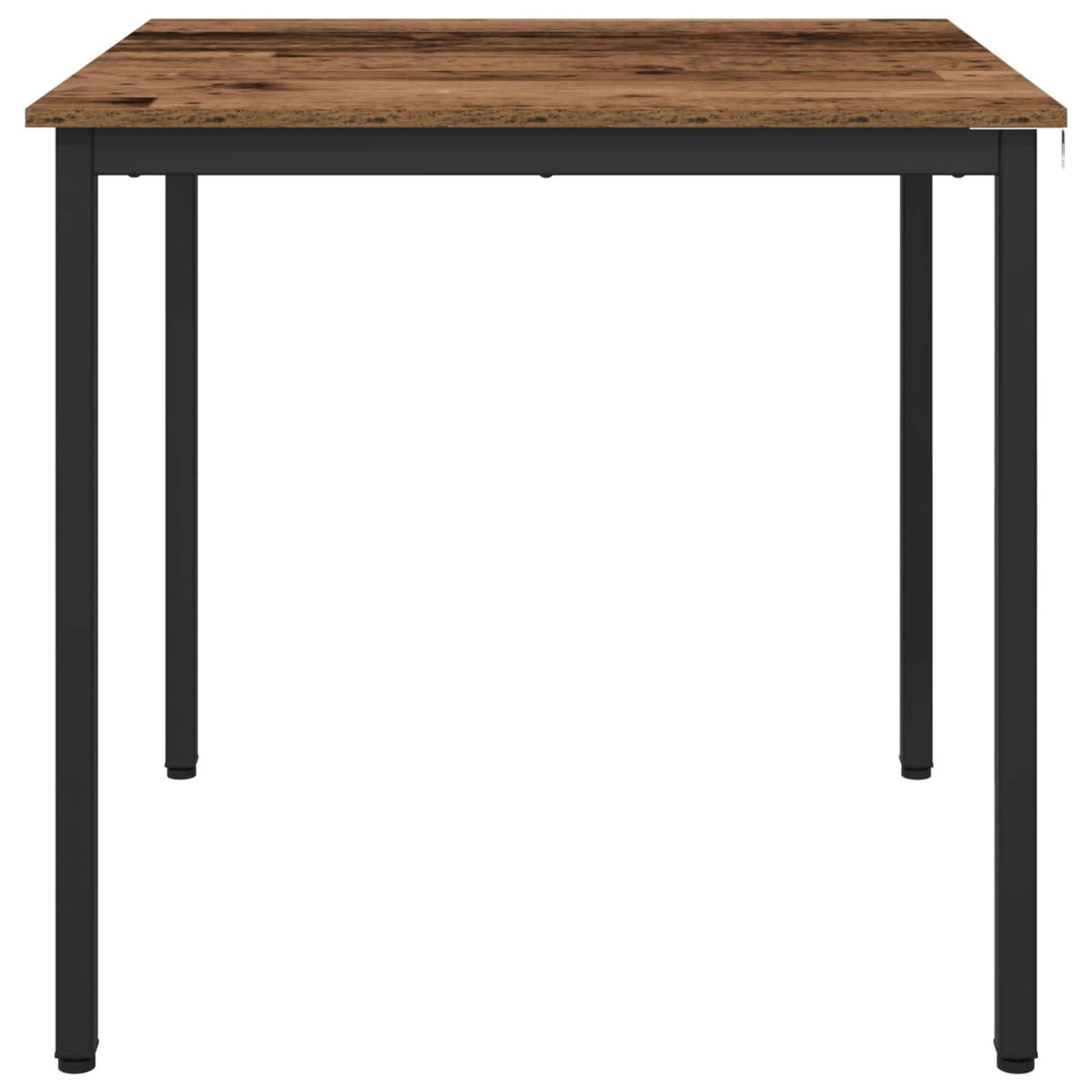 vidaXL Dining Tables 80 x 80 x 75 cm Engineered Wood Old Wood Square