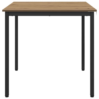 vidaXL Dining Tables 80 x 80 x 75 cm Engineered Wood Artisan Oak