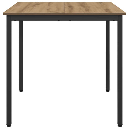 vidaXL Dining Tables 80 x 80 x 75 cm Engineered Wood Artisan Oak